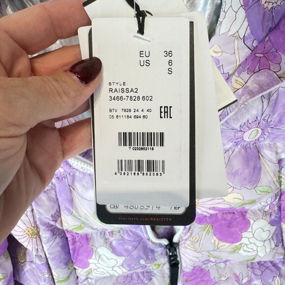 BOGNER FIRE + ICE  X LoveShackFancy Raissa Jacket in Hazel Lilac - Picture 8 of 16